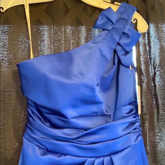 Blue Cocktail Dress - Picture 2 of 6